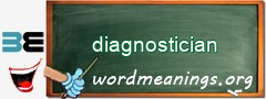WordMeaning blackboard for diagnostician
